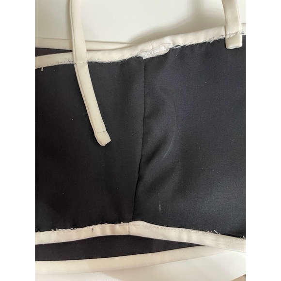 ALEXIS Simi Black and White Crop Top Size XS - Picture 5 of 7